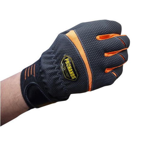 消防手袋 人工皮革グローブ  PROHANDS JP-607 高耐久性＆抜群のフィット感を実現 指先＆手の平に補強アテ付き 曲げやすい手袋 プロハンズ