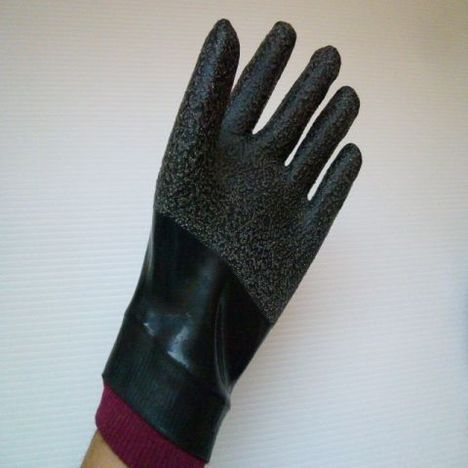 ニューローブDX（15双） 厚手ゴム手袋 滑り止め付 国産ゴム手袋ジャージ付 日本製 大洋工業