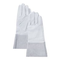 クレスト床袖アルゴン溶接用クレスト手袋(10双) 溶接袖付グローブ クレストロング手袋 富士グローブ