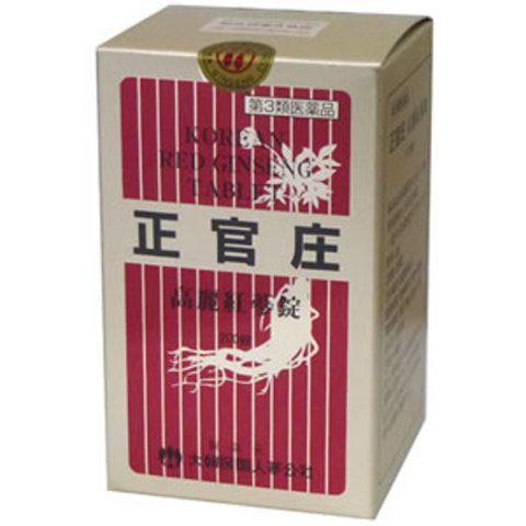 店舗良い セイカンショウ 正官庄 高麗人参 紅参精タブレット（500mg x