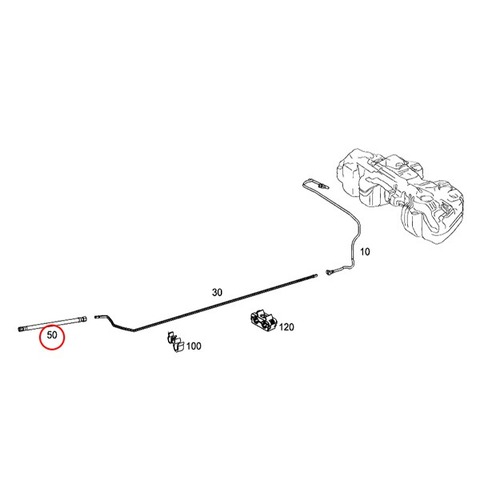ベンツ 燃料ホース