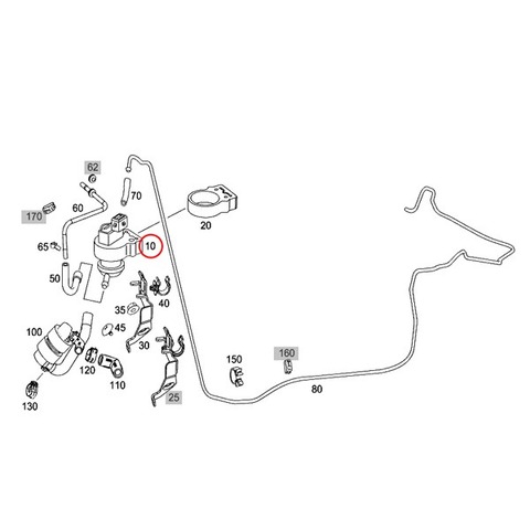 ベンツ パージバルブ