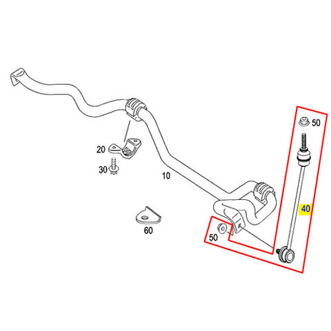 図面枠内スタビリンク左右です。 