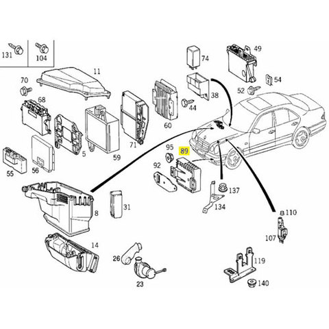 ベンツ 電動ファンコントロールユニット 補助ファン ベンツパーツ専門プロテックオートショップ