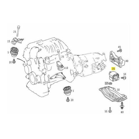 URO製 ベンツ CLS W218 ミッションマウント 2122400418 2202400518 2202400218 CLS350 CLS550