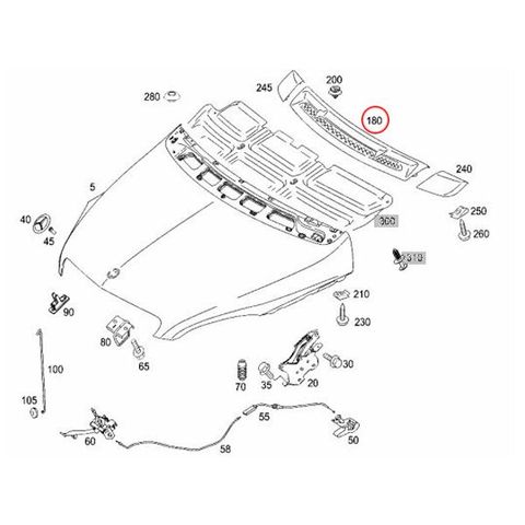 ベンツ Bクラス W245 ウィンドウウォッシャーノズルカバー 左右 クロームメッキ仕様 1698360018 W24500120 B170 B180 B200 B200ターボ アクセサリー