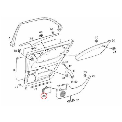 ベンツ Eクラス W210 リア側 灰皿用 木目パネル左右 ウォルナット Z000001-6 2108101030 E230 E240 E320 4MATIC E400 E430 E55 アクセサリー