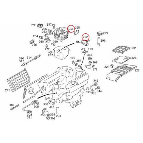 ベンツ Sクラス W140 ブロアモーター/ブロアファン ブロアレジスター付き 左ハンドル用 1408301208 1408300508 910010099 1408218351