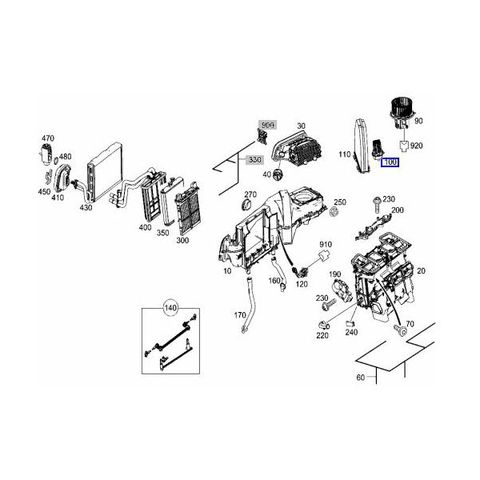 純正OEM BEHR製 ベンツ Eクラス W207/A207/C207 ブロアレジスター/ブロアレギュレーター 2048707710 351321491 E250 E350 E400 E550