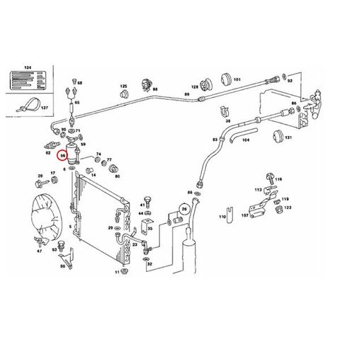 純正OEM BEHR製 ベンツ SL R107 レシーバードライヤー/リキッドタンク 1078301483 8FT351200-081 300SL 420SL 500SL 560SL