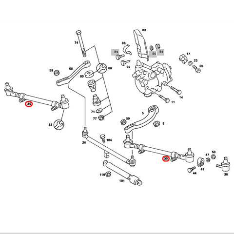 MEYLE ステアリングタイロッド ASSY 左右セット