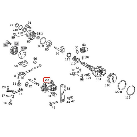 Topran製ベンツSLR107R129ニュートラルスイッチ/スターターロックアウトスイッチ 0005454906 400783 380SLC380SL420SL500SL560SLSL320