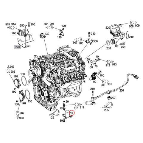 エンジンオイルレベルセンサー ＜ ベンツパーツ専門プロテックオート
