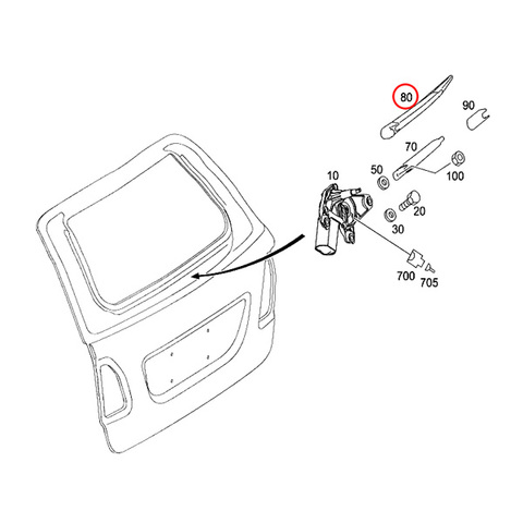 BOSCH製 ベンツ ワイパーブレード