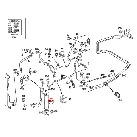 ベンツ AC/エアコン レシーバードライヤー