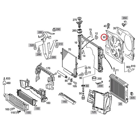 ベンツ W211 W219 電動ファン ラジエーターファン ブロアファン 新品 2115000693 2115001693 E200 E240 E320 E500 E55