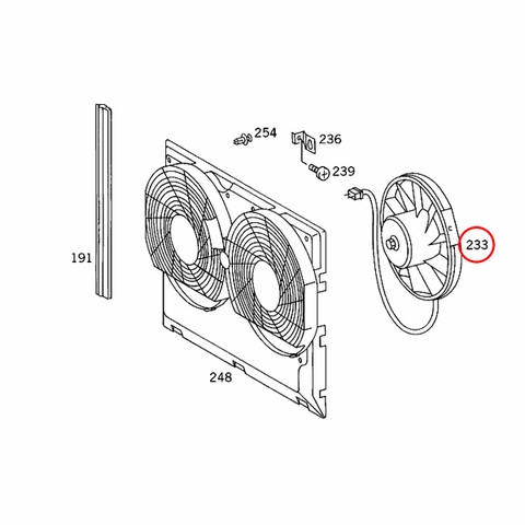 ベンツ 電動ファン ＜ ベンツパーツ専門プロテックオートショップ