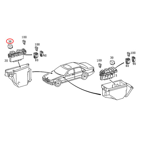 ベンツ エアサスポンプリレー ＜ ベンツパーツ専門プロテックオートショップ