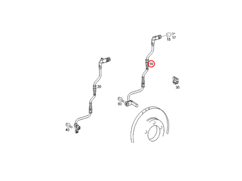 ベンツ フロント ABSセンサー