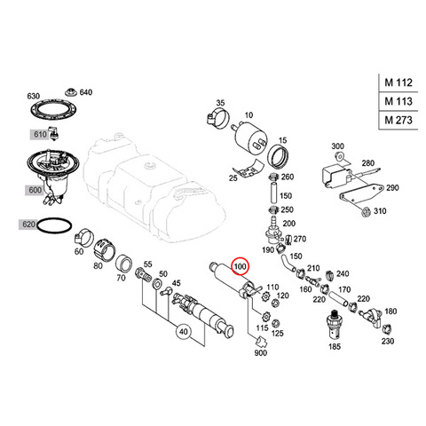 Pierburg製 燃料ポンプ ＜ ベンツパーツ専門プロテックオートショップ