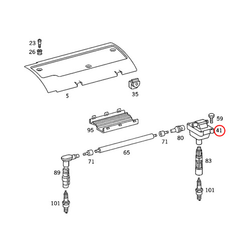 ベンツ イグニッションコイル