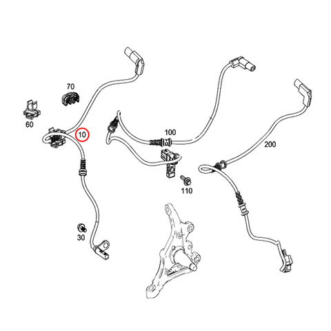 ベンツ フロント ABSセンサー