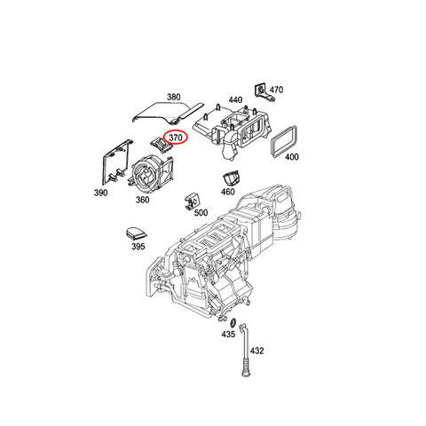 ベンツ ブロアレジスター/ブロアレギュレーター