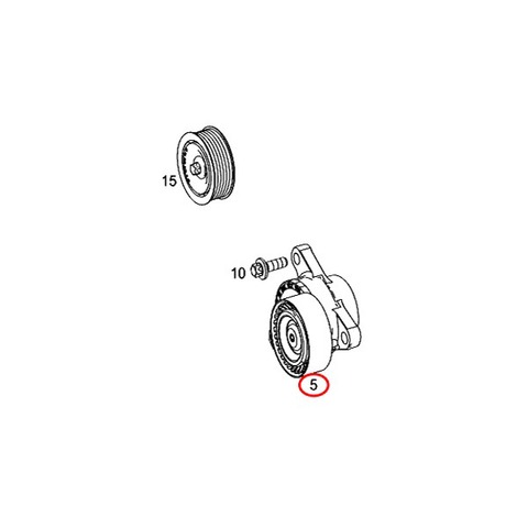 ベルトテンショナープーリー ＜ ベンツパーツ専門プロテックオートショップ