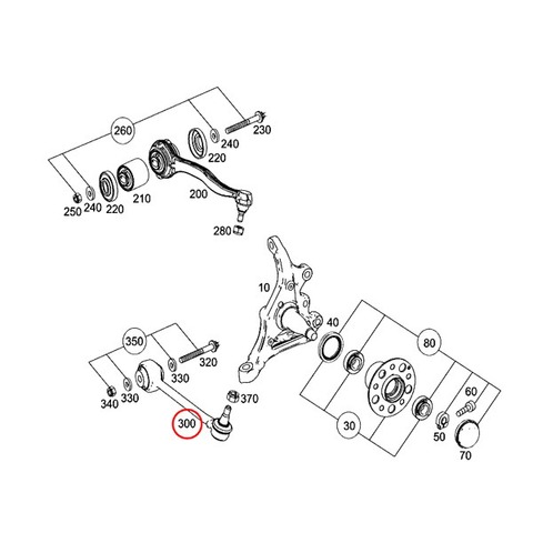 ベンツ フロント ロアアーム