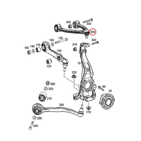 ベンツ フロントアッパーアーム
