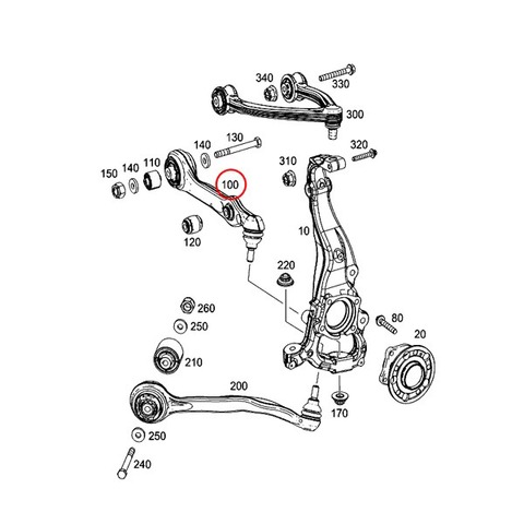 ベンツ フロント ロアアーム