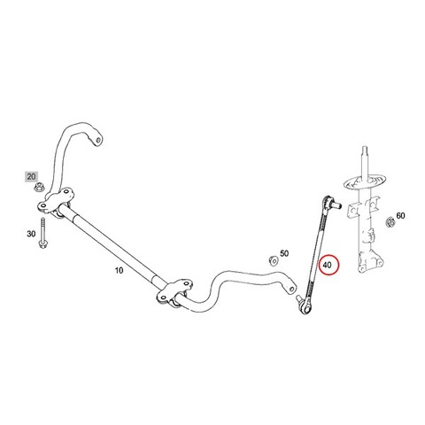 ベンツ スタビライザーリンク