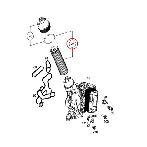 ベンツ エンジンオイルフィルター ＜ ベンツパーツ専門プロテックオートショップ