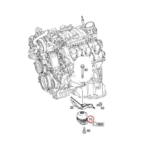 ベンツ エンジンマウント
