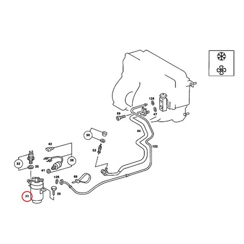 ベンツ AC/エアコン レシーバードライヤー