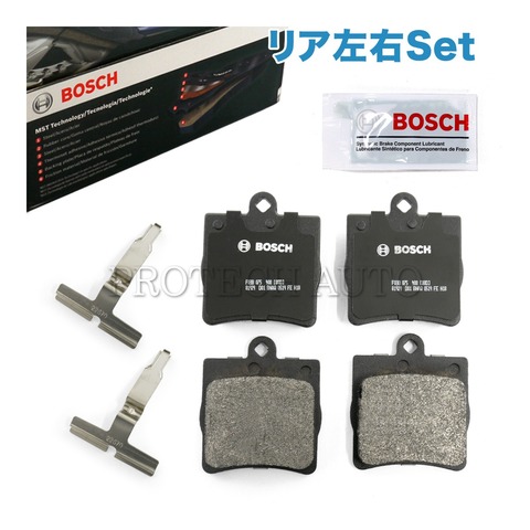 BOSCH製 ベンツ CLK C209 QuietCast リア/リヤ プレミアムディスクブレーキパッド BP779 0034202720 0044209120