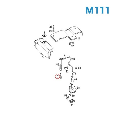 BOSCH製 ベンツ C140 スパークプラグ M104 M111 M119 M120 エンジン用 F8DC4 0031597103 0031596803 0031596703 CL500 CL600