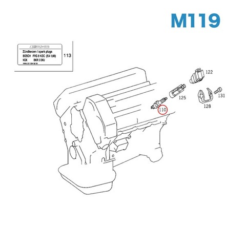 BOSCH製 ベンツ C140 スパークプラグ M104 M111 M119 M120 エンジン用 F8DC4 0031597103 0031596803 0031596703 CL500 CL600