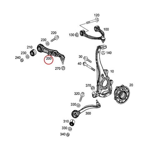 ベンツ フロント ロアアーム