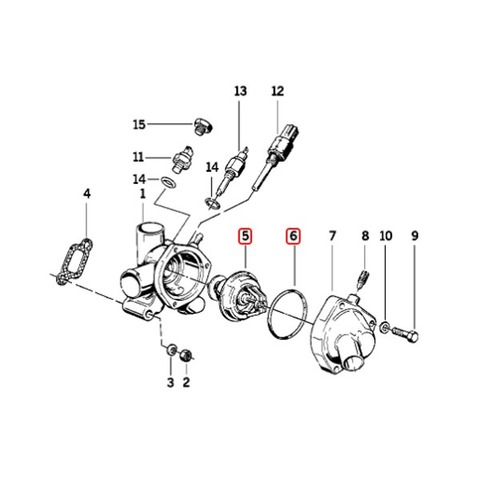 BMW サーモスタット/サーモスタッド