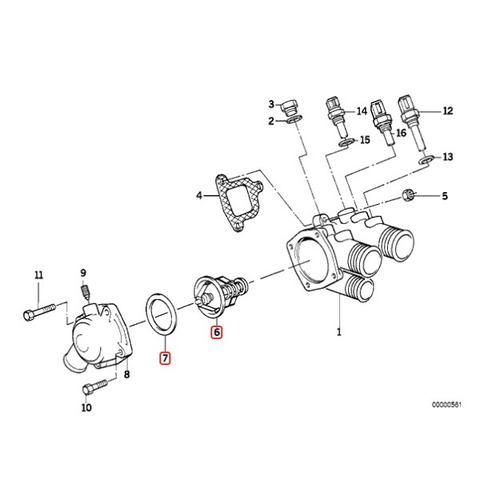 BMW サーモスタット/サーモスタッド