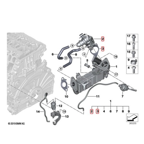 BMW EGRバルブ