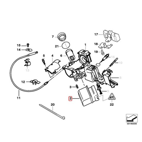 BMW イグニッションスイッチ