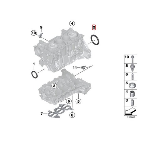 BMW クランクシール