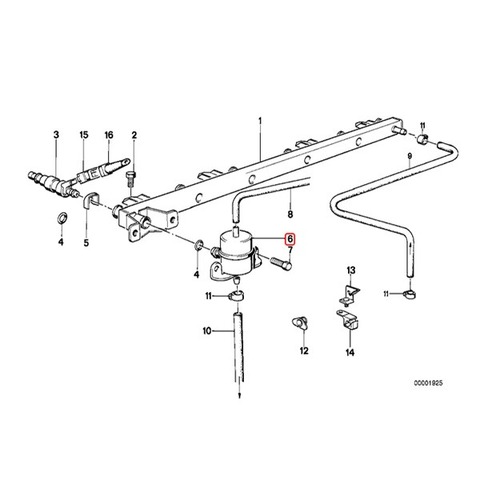 BMW 燃料プレッシャーレギュレーター