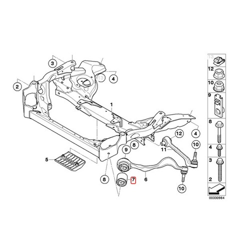 BMW ストラットアームブッシュ