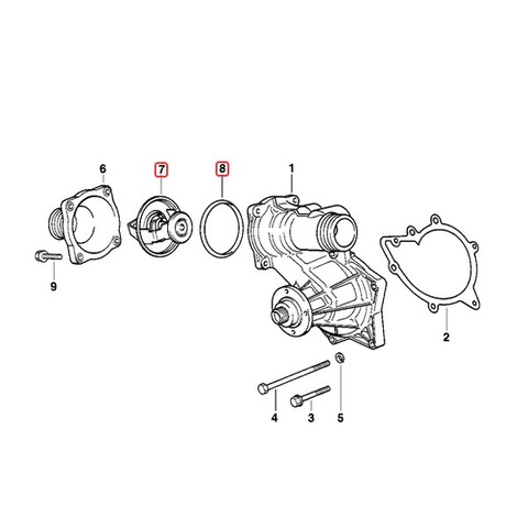 BMW サーモスタット/サーモスタッド