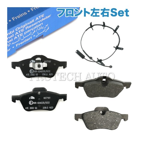 純正OEM ATE製 BMW MINI ミニ R50 クーパー Cooper ワン One 1.6i フロントブレーキパッド センサー付き