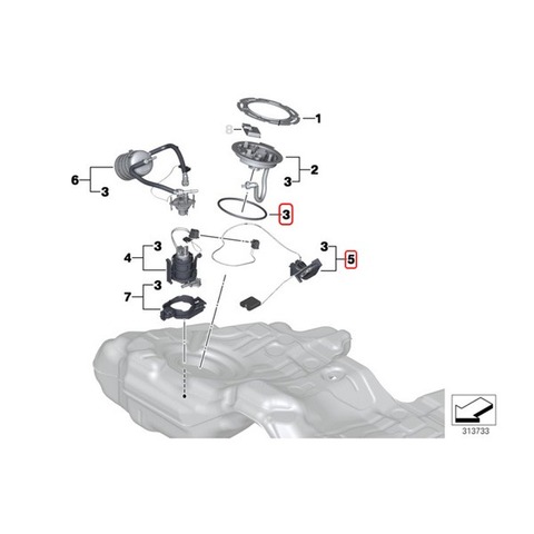 BMW 燃料レベルセンサー