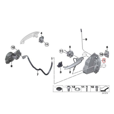MINI ドアロックアクチュエーター